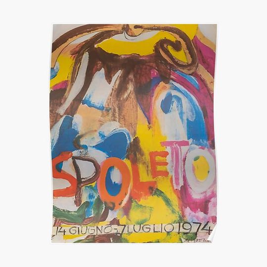 Discover Exhibition Spoleto Premium Matte Vertical Poster