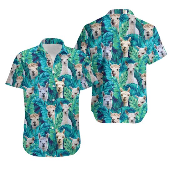 Discover Alpaca Hawaiian Shirt for Men, Women, Alpaca Aloha Shirt Summer
