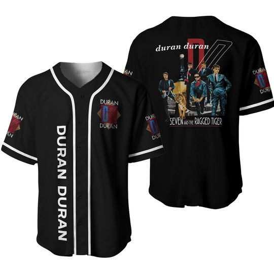 Discover Duran Duran Baseball Jersey Shirt, Duran Shirt, Rock Band Baseball Jersey