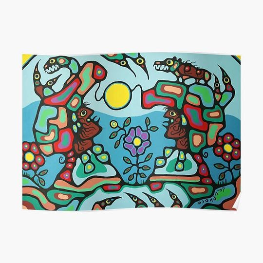 Discover Abstract norval morisseau Premium Matte Vertical Poster