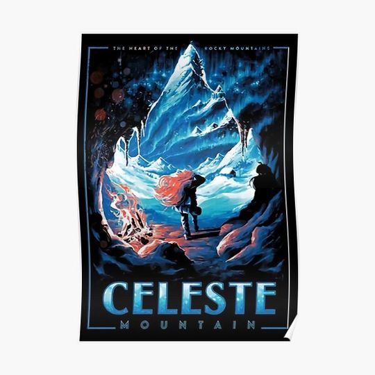 Discover Fantasy Celeste Game Premium Matte Vertical Poster