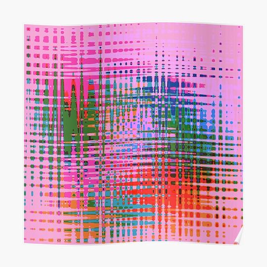 Discover Electron Gate Red - Electron Series 018 Premium Matte Vertical Poster