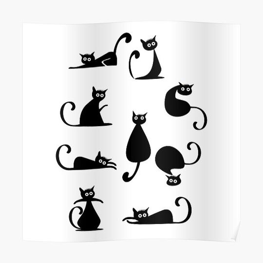 Discover different cats optics Premium Matte Vertical Poster