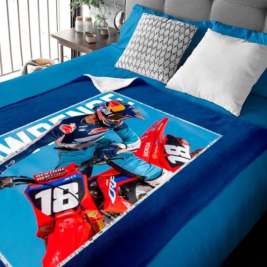 Discover JETT LAWRENCE RACER X Baby Blankets