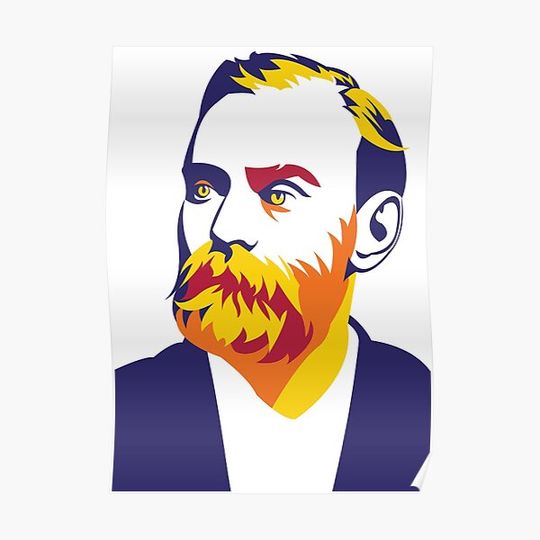 Discover Alfred Nobel Premium Matte Vertical Poster