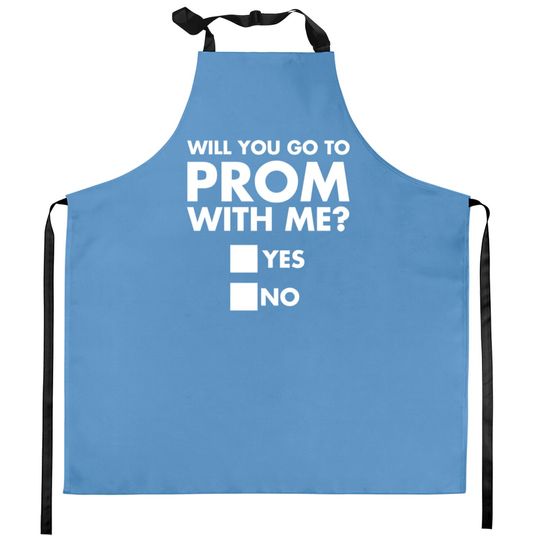 Discover Will You Go To Prom With Me? Promposal Print Kitchen Aprons