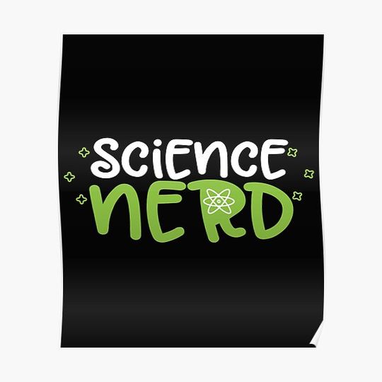 Discover Science Nerd Funny science jokes Premium Matte Vertical Poster