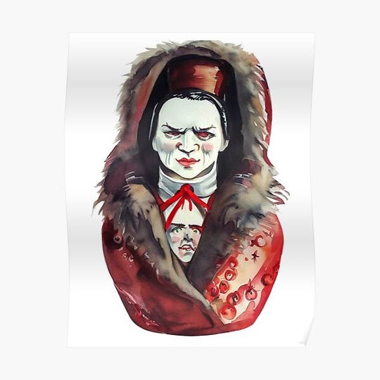 Discover Dracula: Nesting Egg Collection Premium Matte Vertical Poster