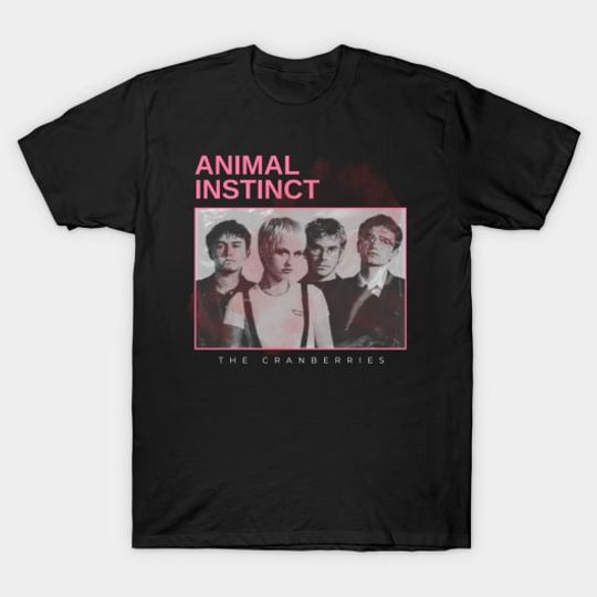 Discover animal instinct - vintage minimalism - The Cranberries - T-Shirt