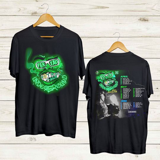 Discover A Tour Of The Ferxxo Tour 2023 Shirt,  Cumpleanos Ferxxo Tour 2023 T Shirt, Ferxxo Tour 2023 Shirt