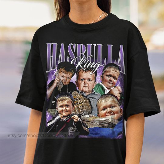 Discover Limited King Hasbulla Vintage T-Shirt