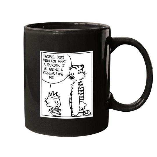 Discover Calvin and Hobbes Funny Comic Mugs