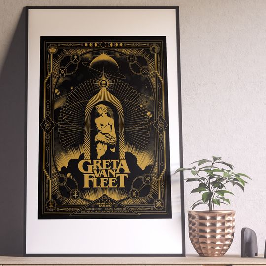 Discover Greta Van Fleet Posters Greta Van Fleet Tour 2022 Posters