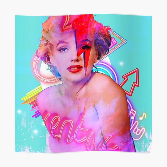 Discover Marilyn Stardust Premium Matte Vertical Poster