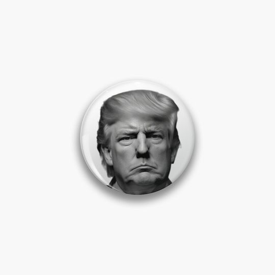 Discover Donald Trump Prison Mugshot / TRUMP LEGEND Pin