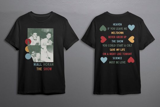 Discover Niall Horan, Niall Horan The Show Hoodie, Hello Lovers Off T-Shirt