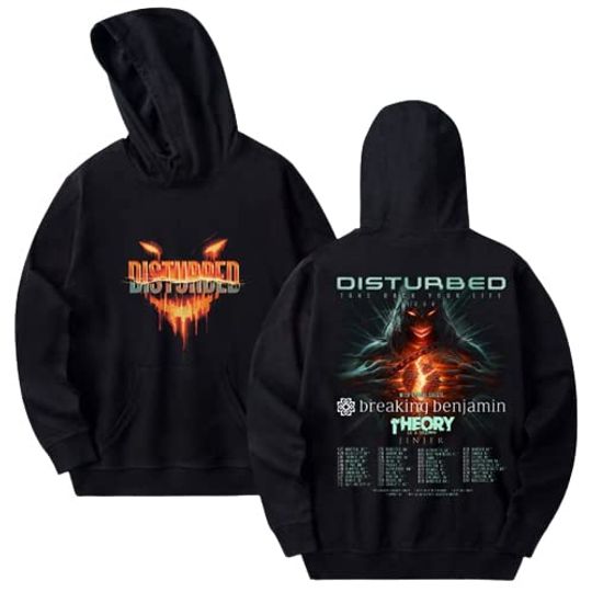 Discover Disturbed Take Back Your Life Tour Hoodie, Disturbed Shirt, Life Tour 2023 Shirt, Take Back Your Life Tour 2023 Shirt