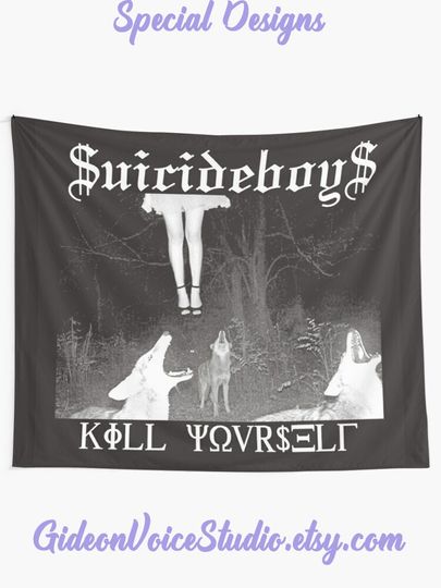 Discover Suicideboys Kill Yourself Tapestry