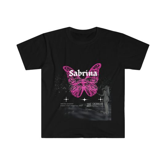 Discover Sabrina Carpenter Tour Unisex Softstyle T-Shirt