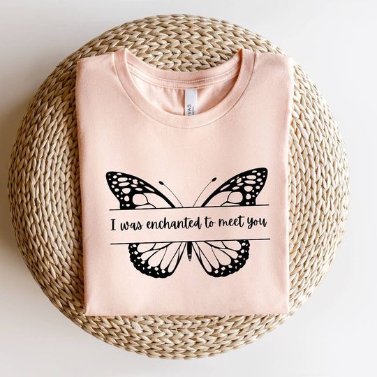 Discover Enchanted, Speak now merch shirt, I was enchanted to meet you t-shirt