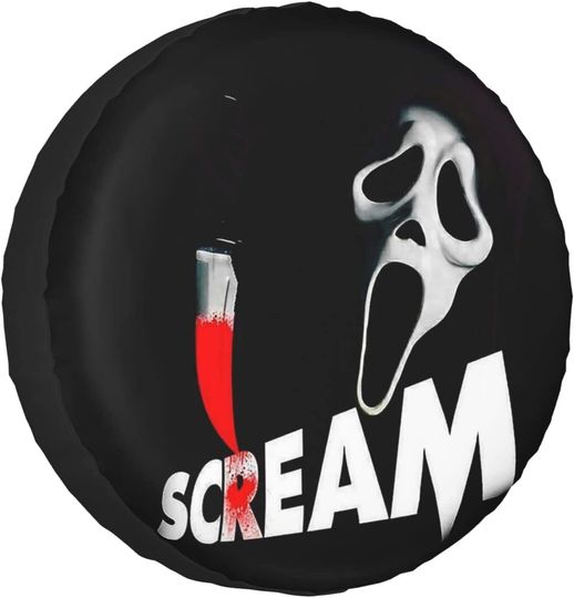 Discover Movie Scream Theme Horror Spare Tire Cover