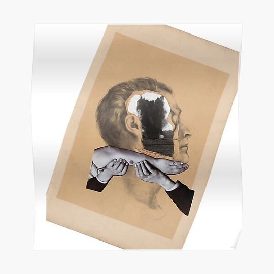 Discover "The Psychic Collider" Premium Matte Vertical Poster