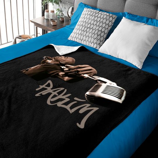 Discover Rakim Rapper Microphone Fiend Hip Hop Rap Tribute Baby Blankets