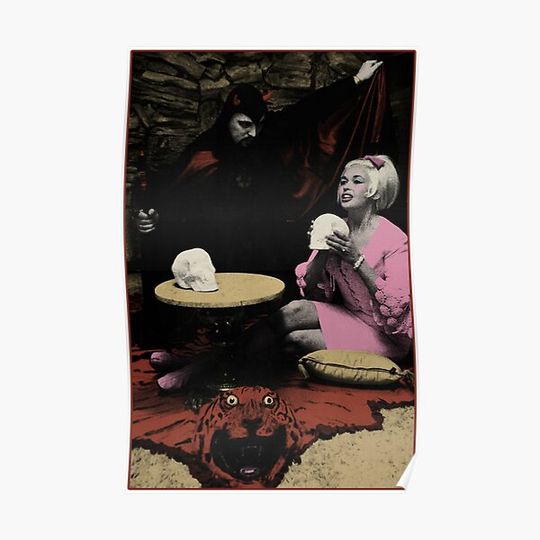 Discover Anton LaVey & Jayne Mansfield Premium Matte Vertical Poster