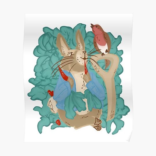 Discover Peter Rabbit Premium Matte Vertical Poster