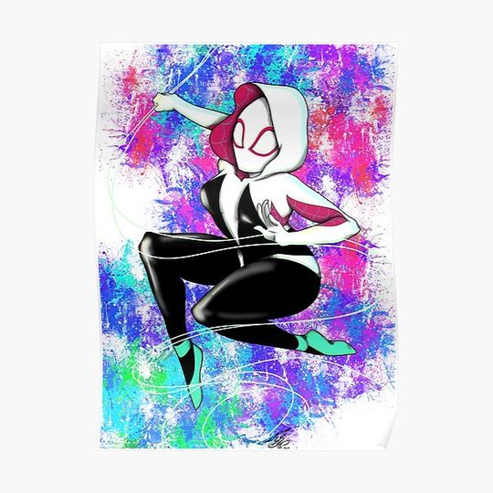 Discover Spider Gwen Premium Matte Vertical Poster
