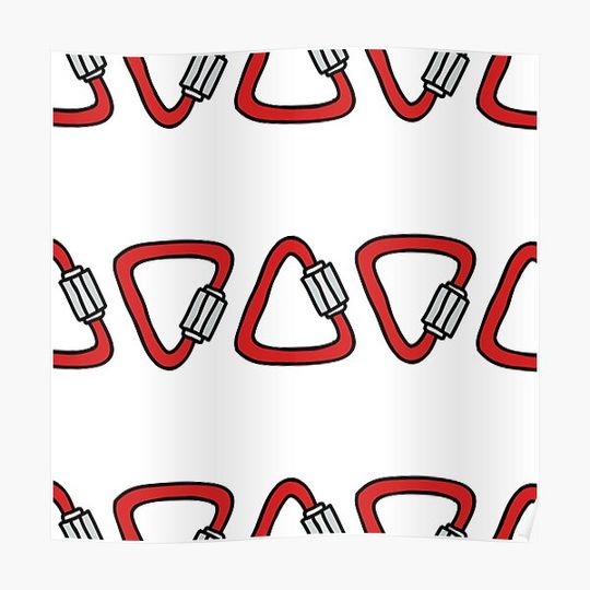 Discover carbine seamless doodle pattern Premium Matte Vertical Poster