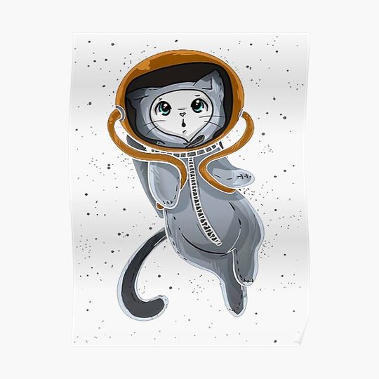 Discover astronaut,spaces,kull,horror,carbine,fantasy,travel,humor Premium Matte Vertical Poster