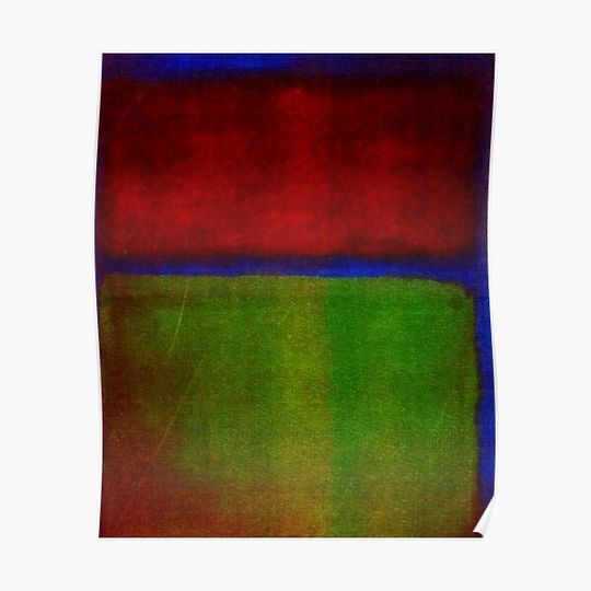 Discover Mark Rothko, mark rothko painting , artwork by mark rothko Premium Matte Vertical Poster