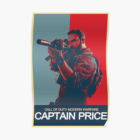 Discover CAPTAIN PRICE Premium Matte Vertical Poster