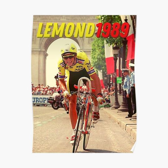 Discover Vintage Lemond 1989 Premium Matte Vertical Poster