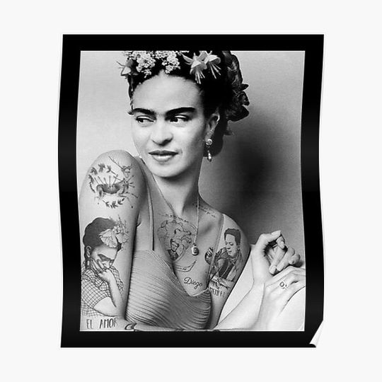 Discover Frida khalo Premium Matte Vertical Poster