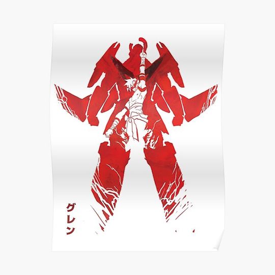 Discover A Legacy:Tengen Toppa Gurren Lagann Anime/Manga Premium Matte Vertical Poster