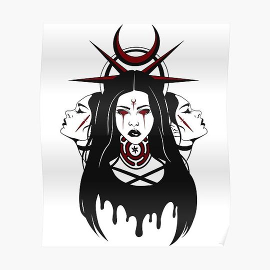 Discover Hecate Premium Matte Vertical Poster