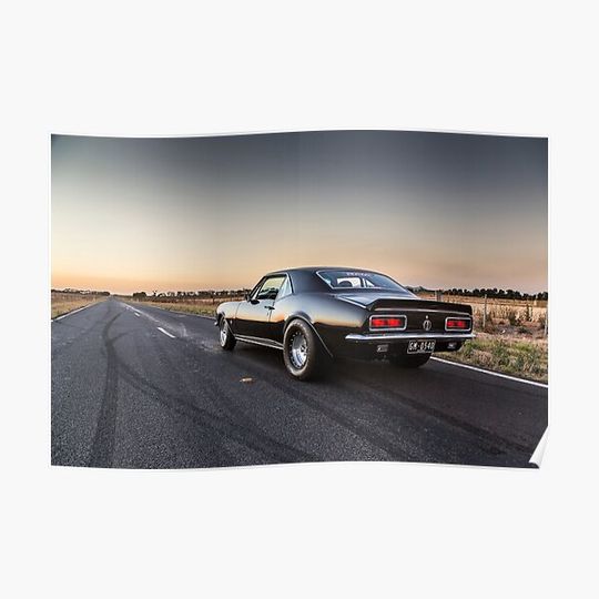 Discover Camaro Street Fighter Premium Matte Vertical Poster