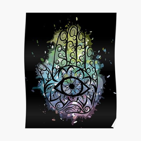 Discover all-seeing eye Premium Matte Vertical Poster