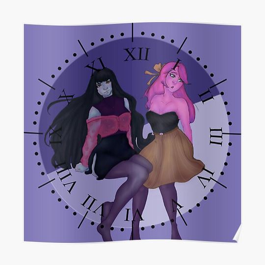 Discover Lesbian vampire and a princess made of bubblegum Premium Matte Vertical Poster