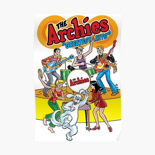 Discover The Greatest Hits Archies Sugar Premium Matte Vertical Poster