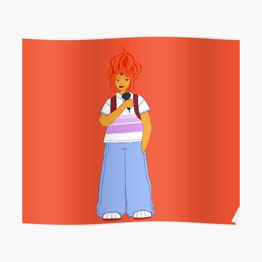 Discover Flame princess Premium Matte Vertical Poster