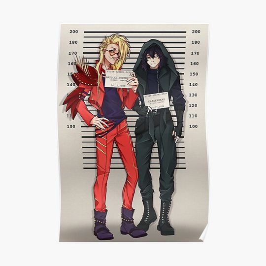 Discover Villain EraserMic Premium Matte Vertical Poster