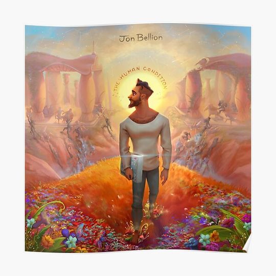 Discover The Human Condition Jon Bellion Merch Premium Matte Vertical Poster