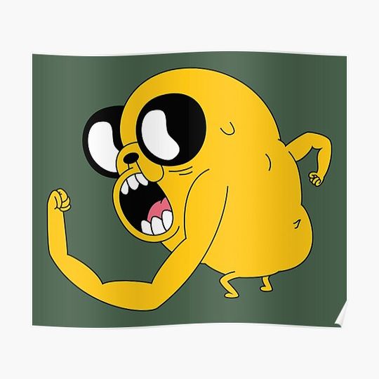 Discover Jake Angry | Jake the Dog Premium Matte Vertical Poster