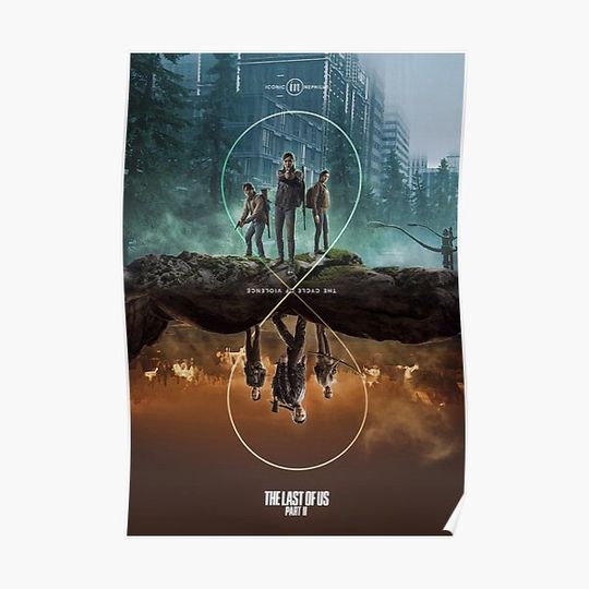 Discover The last of us part 2 Premium Matte Vertical Poster