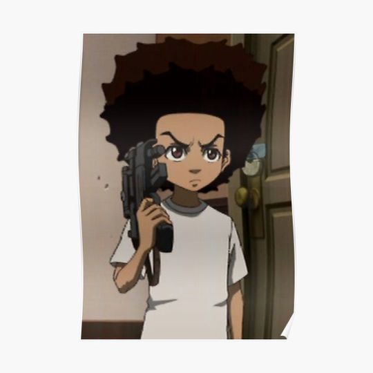 Discover The Boondocks Huey Premium Matte Vertical Poster