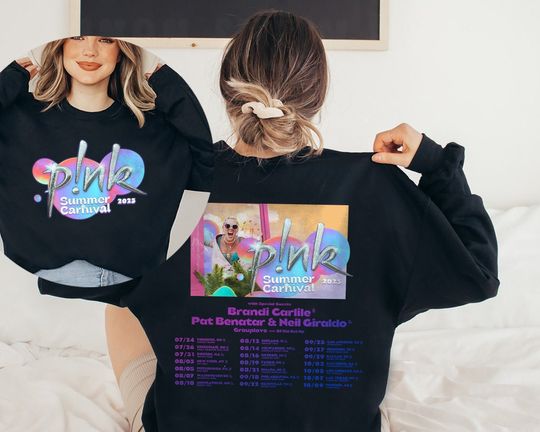 Discover P!nk Summer Carnival Tour WeaTee, P!nk Concert Sweatshirt, P!nk Summer Vintage Style Tee