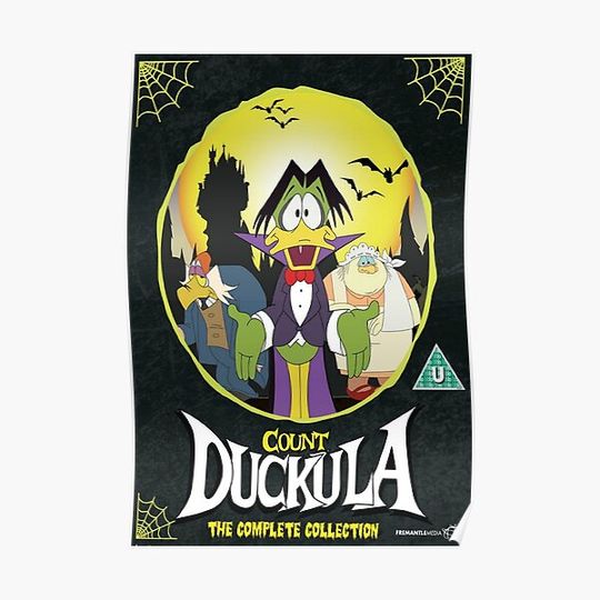 Discover Count Duckula Premium Matte Vertical Poster
